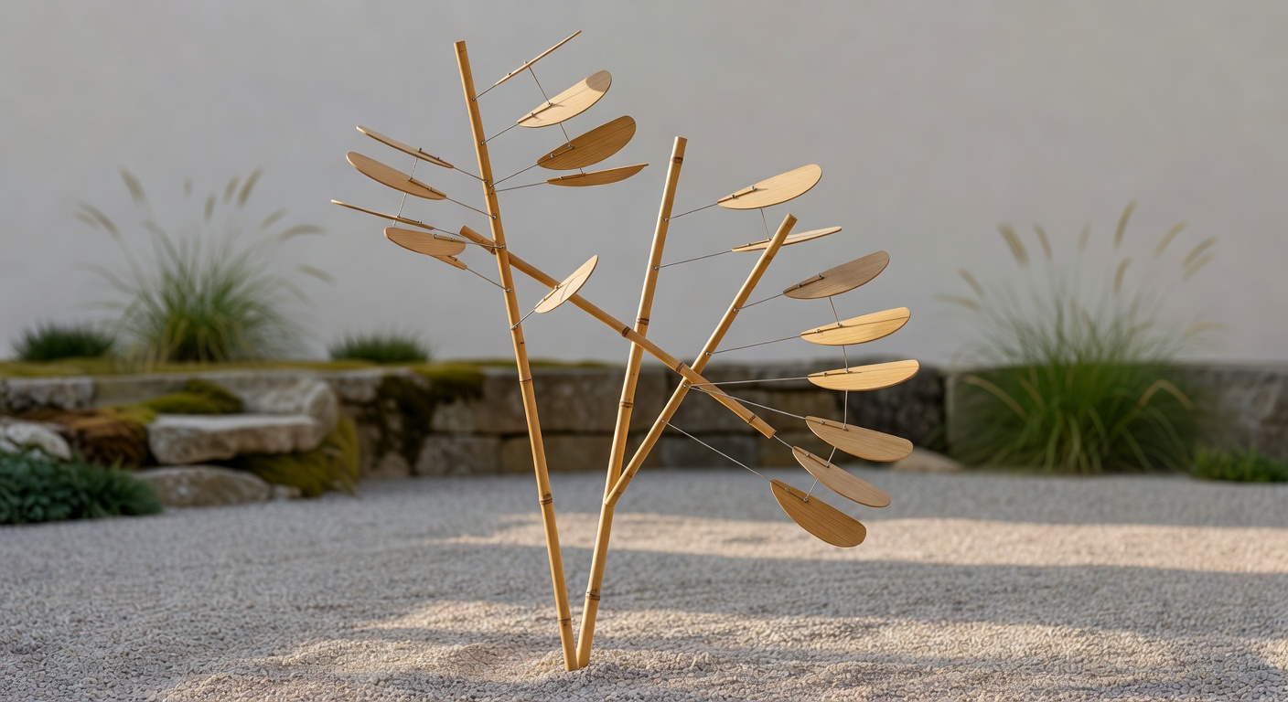 Escultura bambú